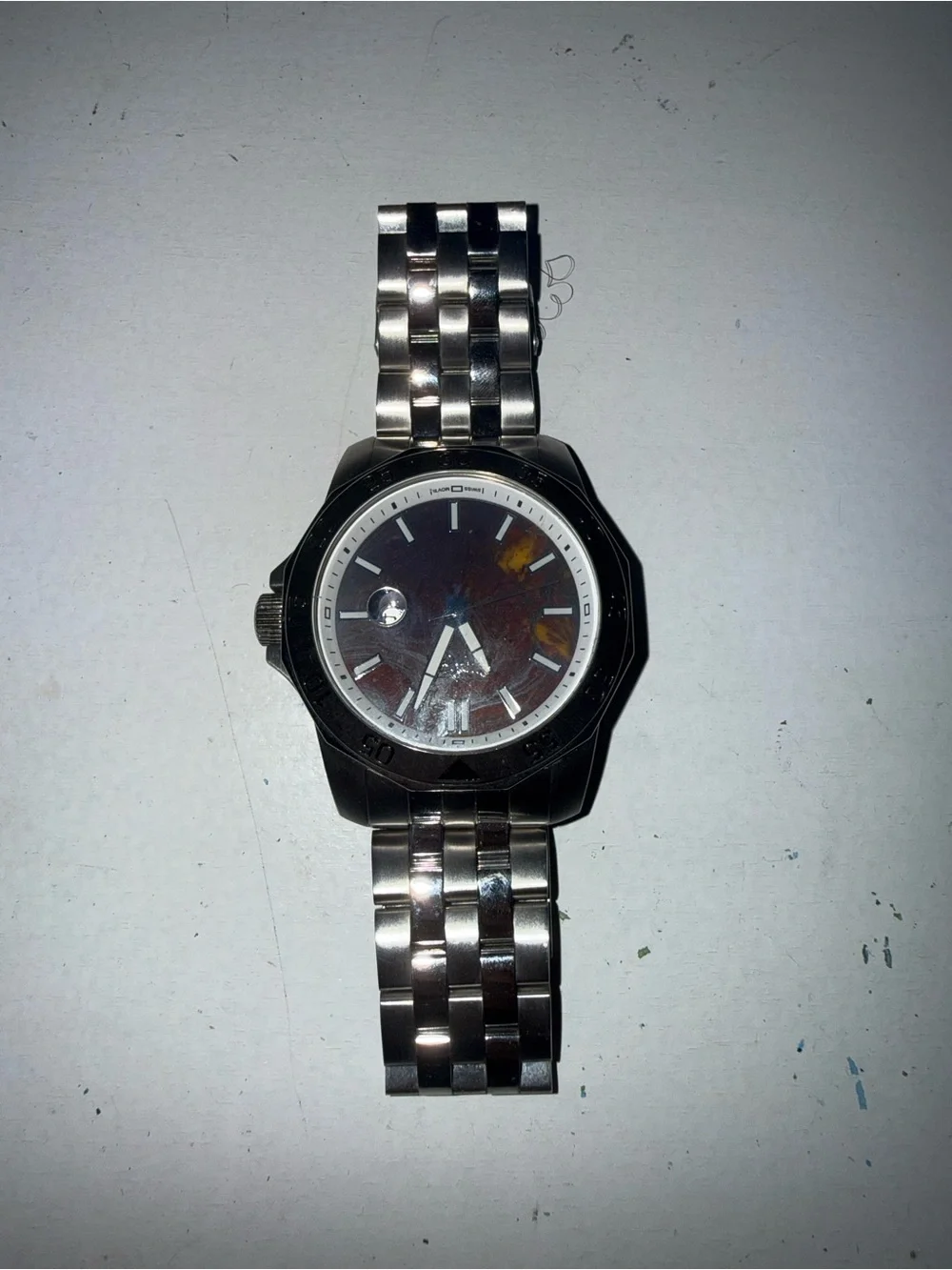 Invicta Silver-Tone Men's Bracelet Watch